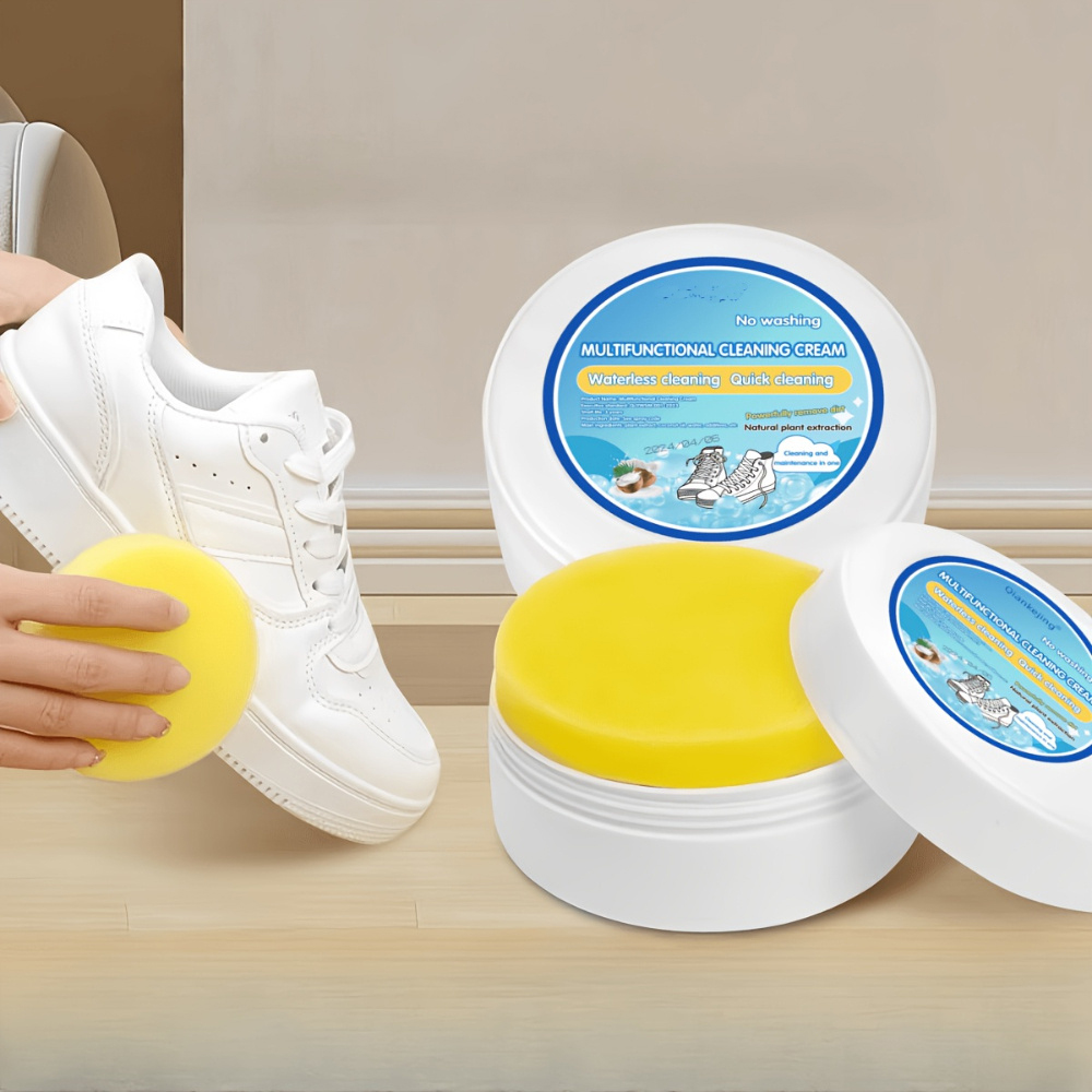 Sneaker Care Whitener - Crème nettoyante pour baskets blanches, blanchiment