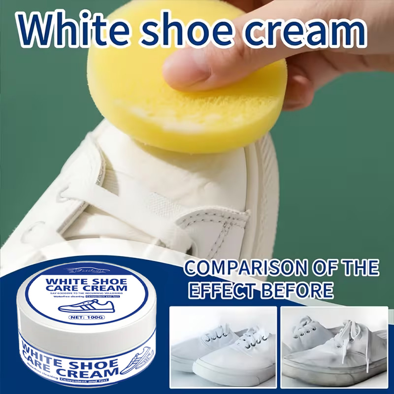 Sneaker Care Whitener - Crème de soin pour baskets blanches