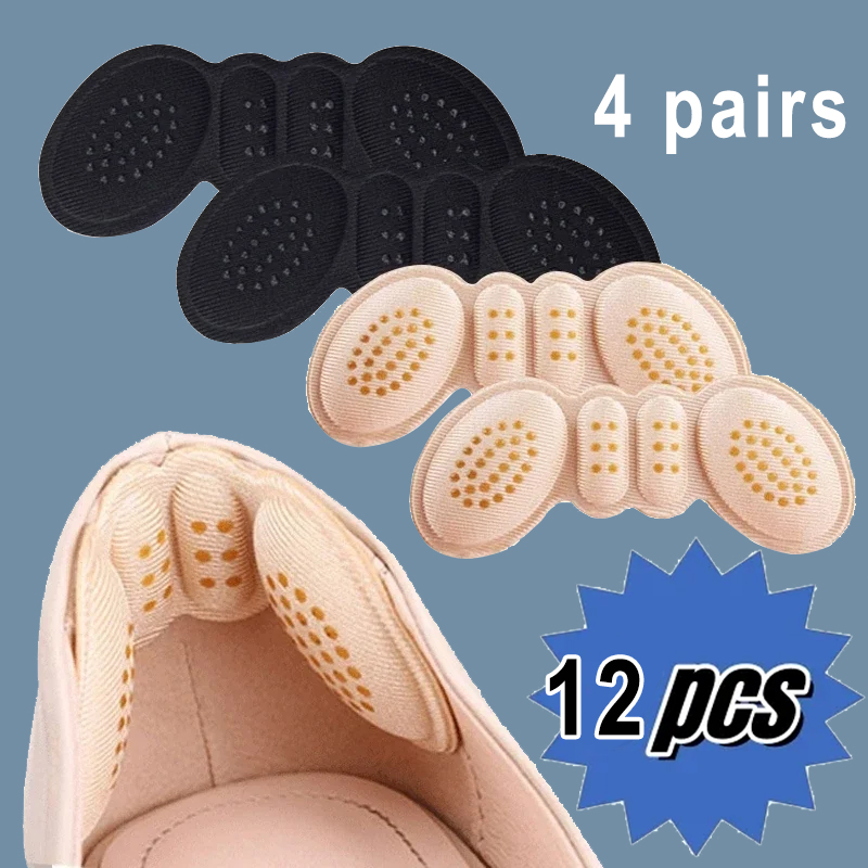 Heel Liner Grip - 4 paires de coussinets de talon