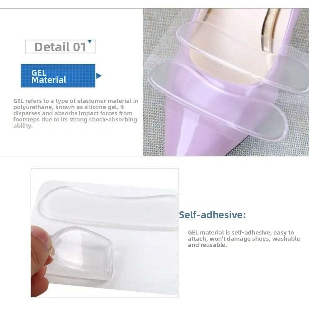 5 paires de coussinets de talo - Heel Liner Grip avis et prix