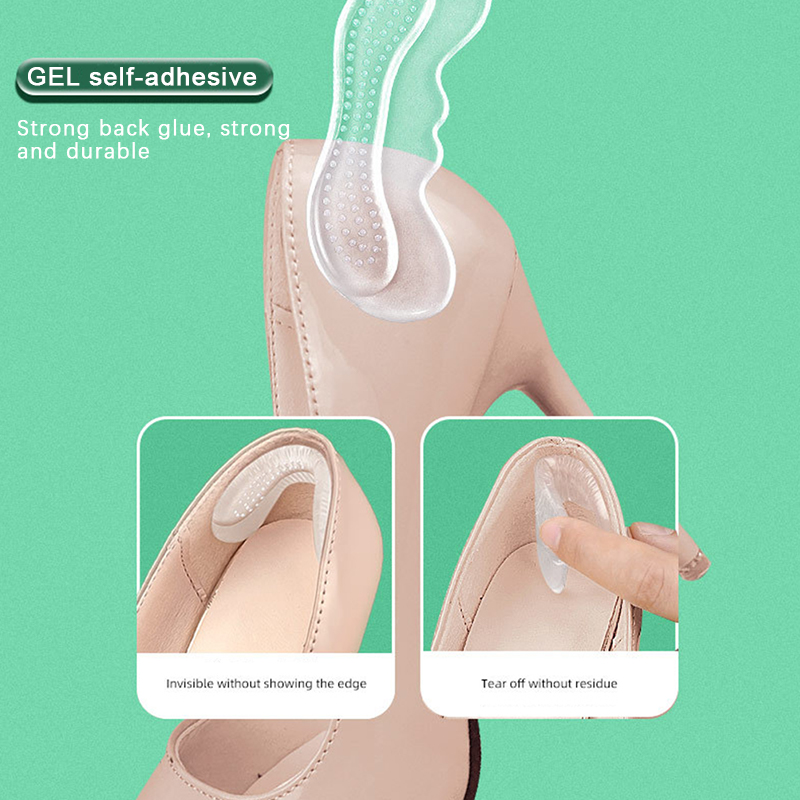 Semelles en gel de silicone po - Heel Liner Grip avis et prix